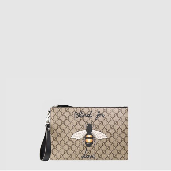 ✨구찌 남성 GG 수프림 클러치백 - Gucci Mens GG Supreme Clutch Bag - gub8021x