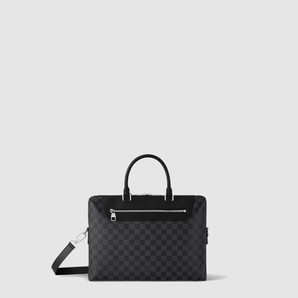 ✨루이비통 남성 포르트 도큐멍 주르 다미에 그라파이트 N48260 - Louis vuitton Mens Porte Document Jour Damier Graphite - lvb8135x