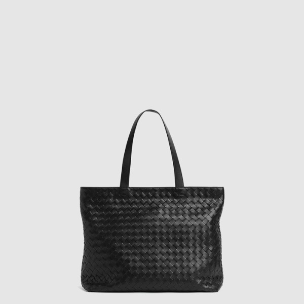 ✨보테가베네타 남성 라지 인트레치아토 지퍼 토트 백 - Bottega veneta Mens Large Intrecciato Zipper Tote Bag - bvb8173x