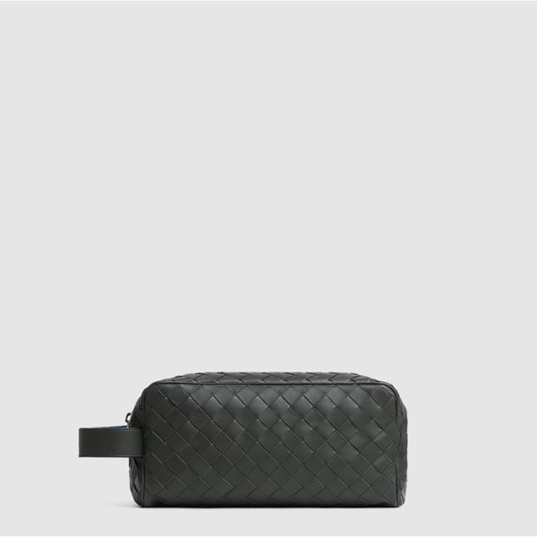 ✨보테가 베네타 남성 인트레치아토 여행용 파우치 - Bottega Veneta Mens Intrecciato Travel Pouch - bvb8177x