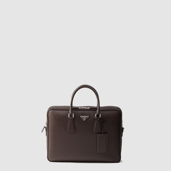 ✨프라다 남성 사피아노 가죽 브리프케이스 2VE022 - Prada Mens Saffiano Leather Briefcase - prb8182x