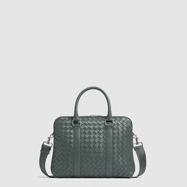 ✨보테가 베네타 남성 인트레치아토 슬림 브리프케이스 - Bottega veneta Mens Intrecciato Slim Briefcase - bvb9132x