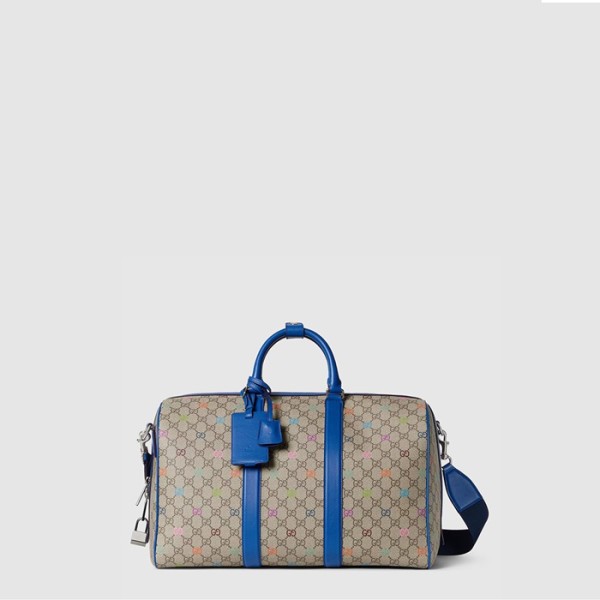 ✨구찌 남성 GG 멀티컬러 미디엄 더플백 - Gucci Mens GG Multicolor Medium Duffel Bag - gub9174x