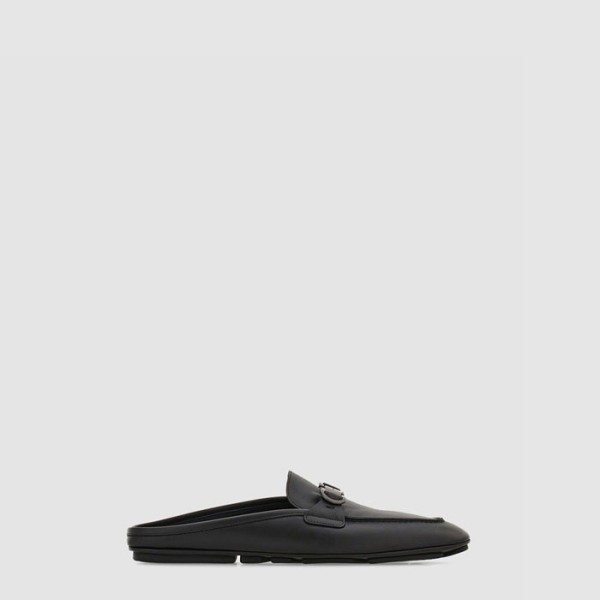 ✨페라가모 남성 간치니 오너먼트 로퍼 뮬 - Ferragamo Mens Gancini Ornament Loafer Mule - fes7160x