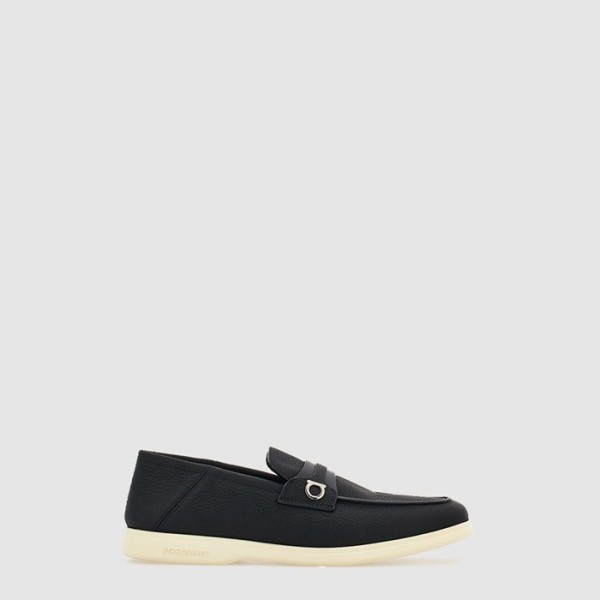 ✨페라가모 남성 간치니 오너먼트 디컨스트럭티드 로퍼 - Ferragamo Mens Gancini Ornament Deconstructed Loafers - fes7416x