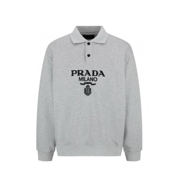 ✨프라다 남성 폴로 긴팔티 - Prada Mens Polo Tshirt - prc7882x