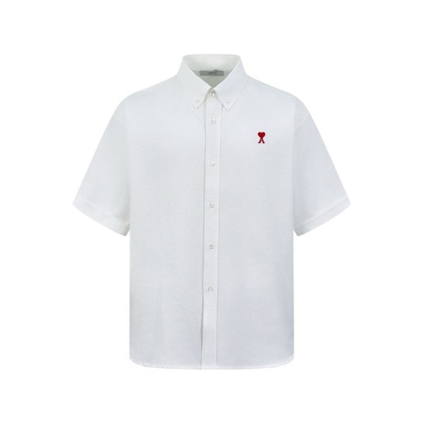 ✨아미 남성 반팔 셔츠 - Ami Mens Basic Shirts - amc7916x