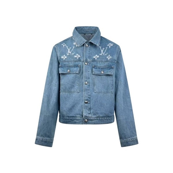 ✨루이비통 남성 데님 재킷 - Louis vuitton Mens Denim Jacket - lvc7931x