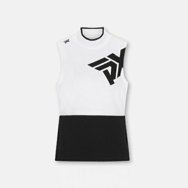 ✨PXG 여성 빅 로고 니트 베스트 - gol1784x