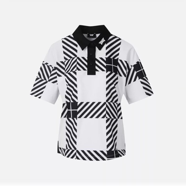 ✨PXG 여성 썸머 패턴 쇼츠 슬리브 - gol1817x