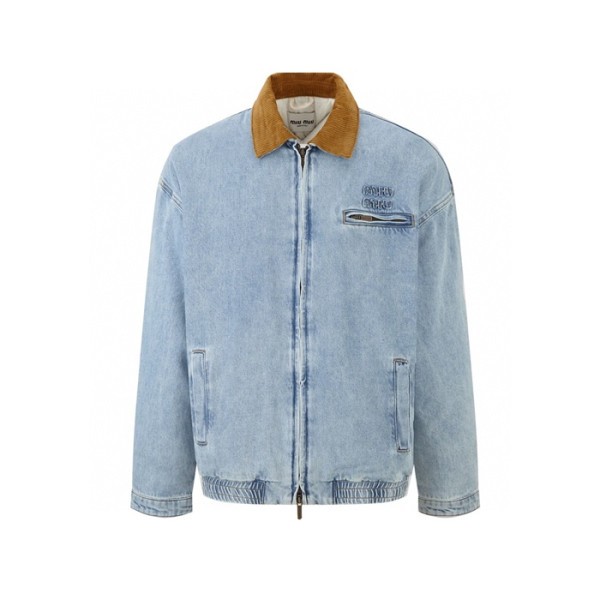✨미우미우 남성 데님 자켓 - Miumiu Mens Denim Jacket - mic7985x