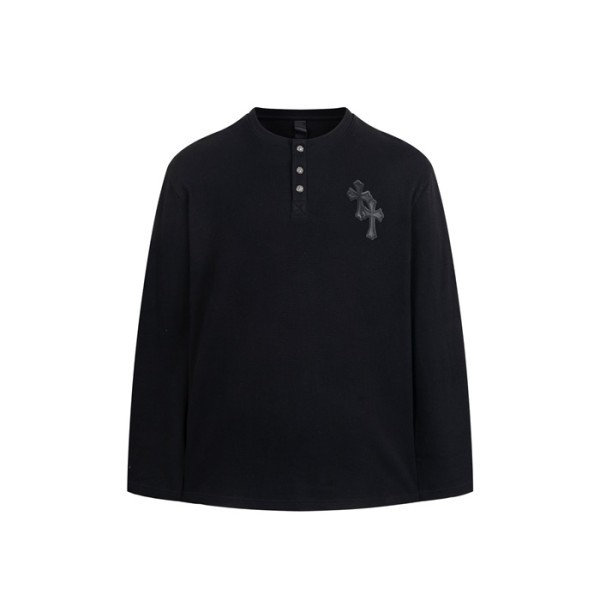 ✨크롬하츠 남성 라운드 긴팔티 - Chrome Hearts Mens Round Tshirt - chc8007x