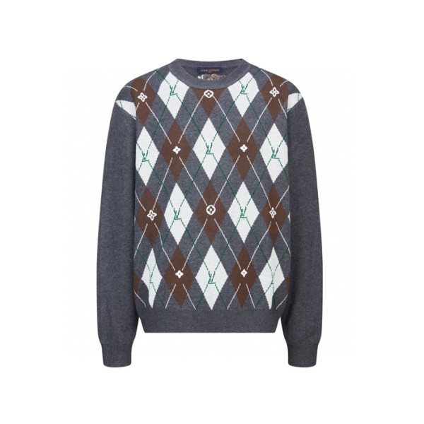✨루이비통 남성 라운드 스웨터 - Louis vuitton Mens Round Sweater - lvc8046x
