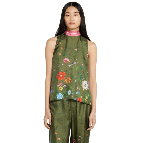 ✨구찌 여성 라운드 나시 - Gucci Womens Sleeveless Tshirt - guc8058x