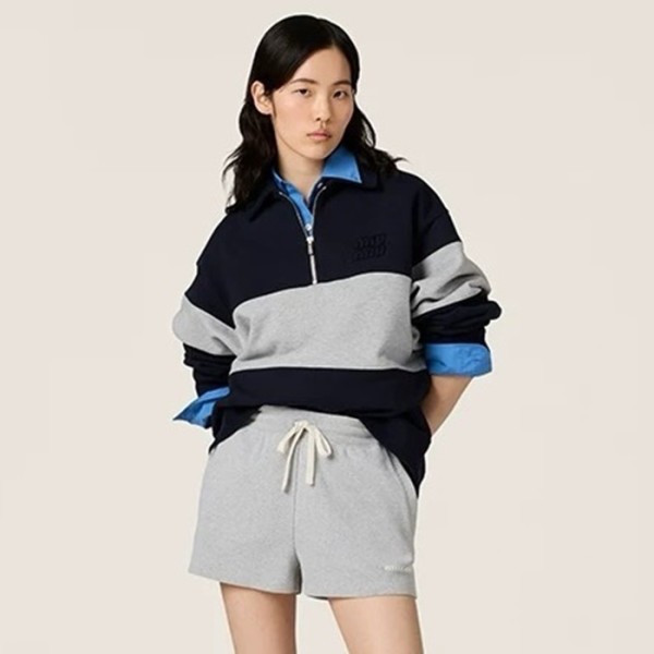 ✨미우미우 여성 집업 맨투맨 - Miumiu Womens Zip-up Tshirt - mic8067x