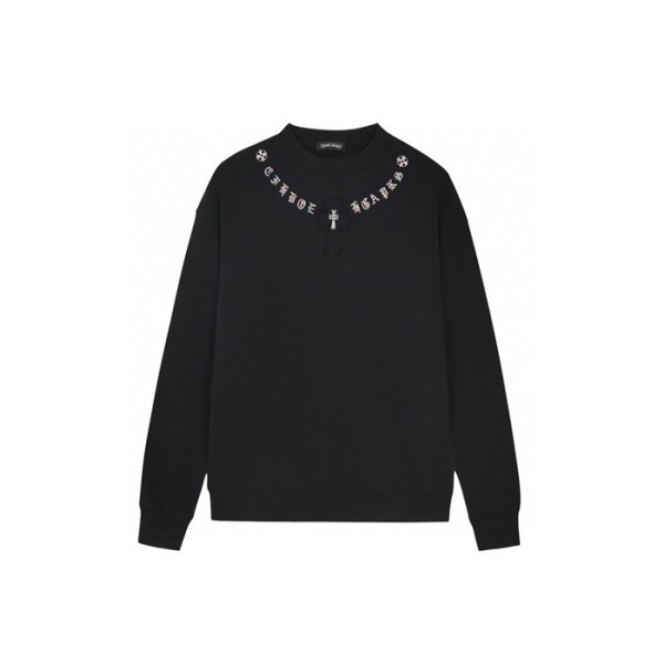 ✨크롬하츠 남성 라운드 긴팔티 - Chrome Hearts Mens Round Tshirt - chc8132x