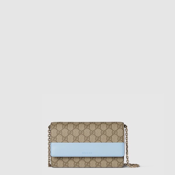 ✨구찌 여성 GG 엠블럼 체인 지갑 - Gucci Womens GG Emblem Chain Wallet - gub9544x