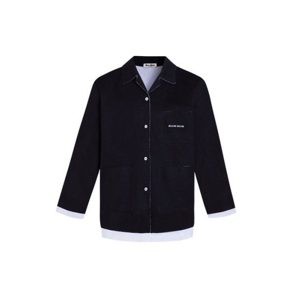 ✨미우미우 남성 브이넥 가디건 - Miumiu Mens V-neck Cardigan - mic8168x