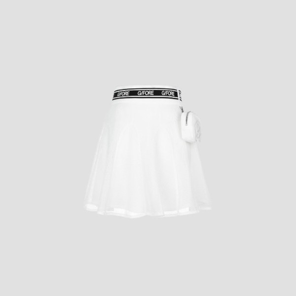 ✨[G/FORE] 지포어 여성 플레어 메쉬 스커트 - gol1850x