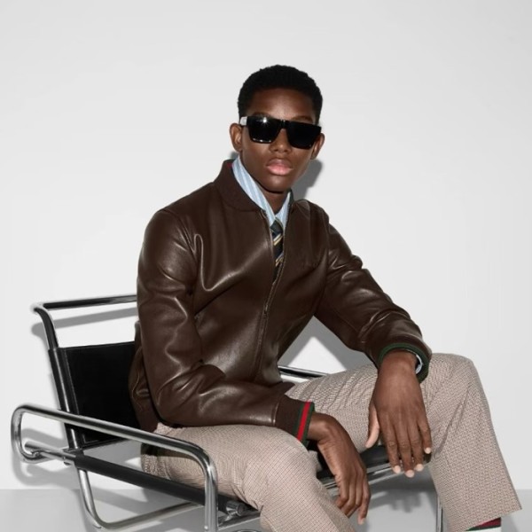 ✨구찌 남성 가죽 자켓 - Gucci Mens Leather Jacket - guc8258x