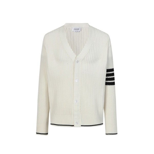 ✨톰브라운 남성 브이넥 가디건 - Thom Browne Mens V-neck Cardigan - thc8263x