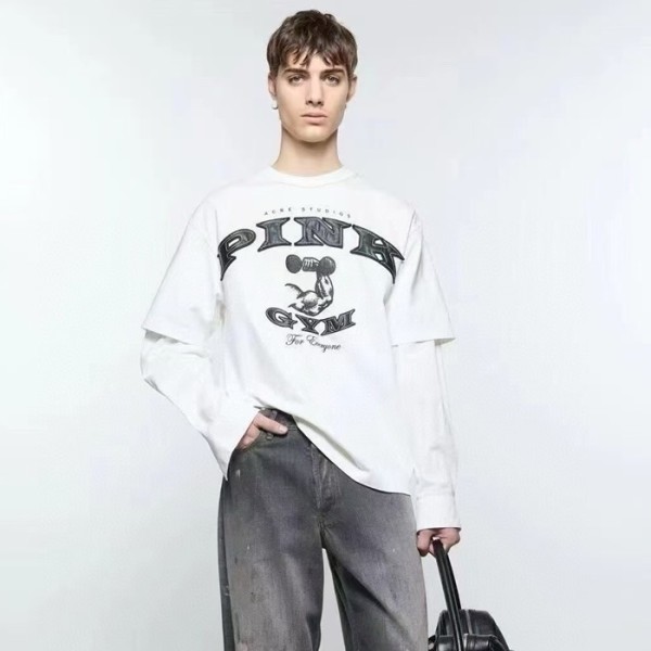 ✨아크네 남/녀 라운드 반팔티 - Acne Unisex Round Tshirt - anc8331x