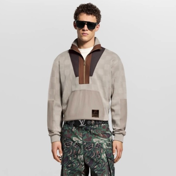 ✨루이비통 남성 집업 맨투맨 - Louis vuitton Mens Zip-up Tshirt - lvc8362x