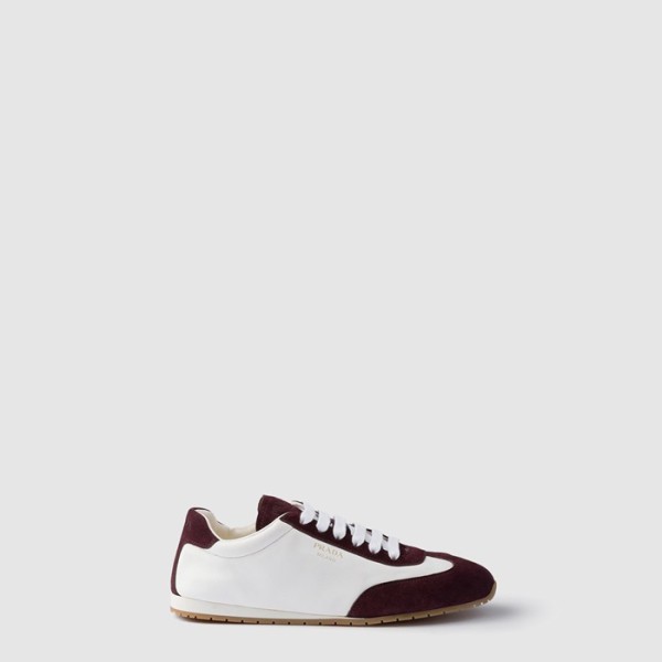 ✨프라다 여성 나파 스웨이드 스니커즈 - Prada Nappa Leather Suede Sneakersr - prs8148x