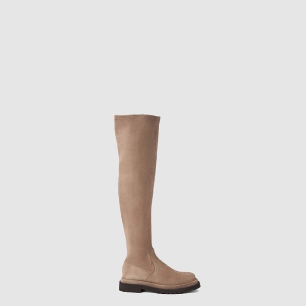 ✨브루넬로쿠치넬리 여성 하이 스웨이드 부츠 - Brunello Cucinelli Womens High Suede Boots - brs8190x