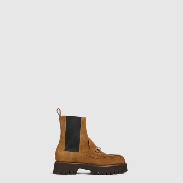 ✨구찌 여성 홀스빗 앵클 부츠 - Gucci Womens Horsebit Ankle Boots - gus8209x