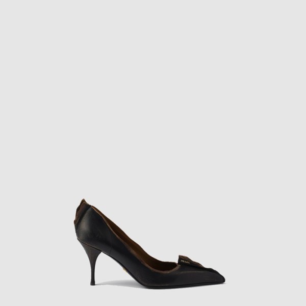 ✨프라다 여성 앤티크 가죽 펌프스 - Prada Womens Antique Leather Pumps - prs8217x