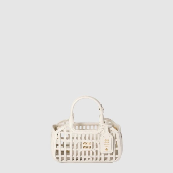 ✨미우미우 여성 가죽 바스켓 - Miumiu Womens Leather Basket - mib10002x