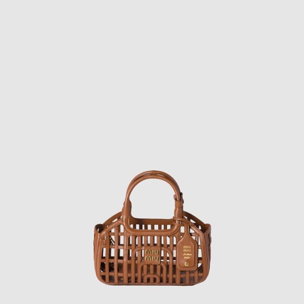 ✨미우미우 여성 가죽 바스켓 - Miumiu Womens Leather Basket - mib10005x