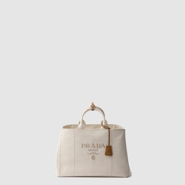 ✨프라다 여성 스몰 코튼 캔버스 핸드백 1BG464 - Prada Womens Small Cotton Canvas Handbag - prb10032x