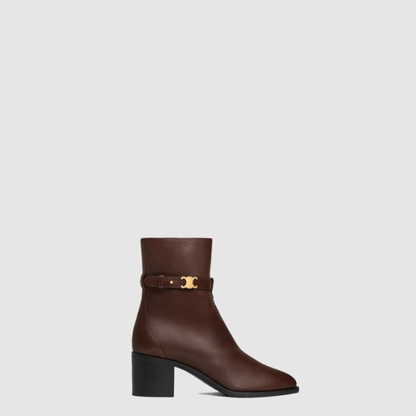 ✨셀린느 여성 트리옹프 가란스 스트랩 부츠 - Celine Womens Triomphe Garance Strap Boots - ces8280x