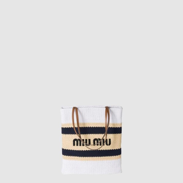 ✨미우미우 여성 크로셰 토트백 - MiuMiu Womens Crochet Tote Bag - mib10269x