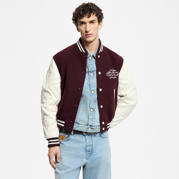 ✨루이비통 남성 가죽 재킷 - Louis vuitton Mens Leather Jacket - lvc8442x