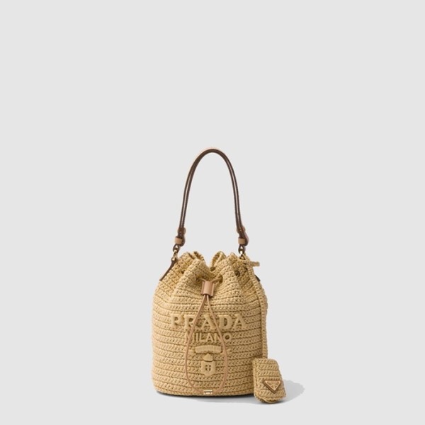 ✨프라다 여성 크로셰 미니 버킷 백 1BE068 - Prada Womens Crochet Mini Bucket Bag - prb10399x