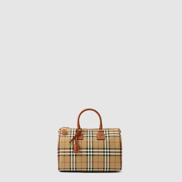 ✨버버리 여성 미디엄 체크 볼링 백 - Burberry Womens Medium Check Bowling Bag - bub10470x