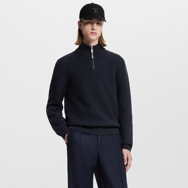 ✨루이비통 남성 집업 스웨터 - Louis vuitton Mens Zip-up Sweater - lvc8452x