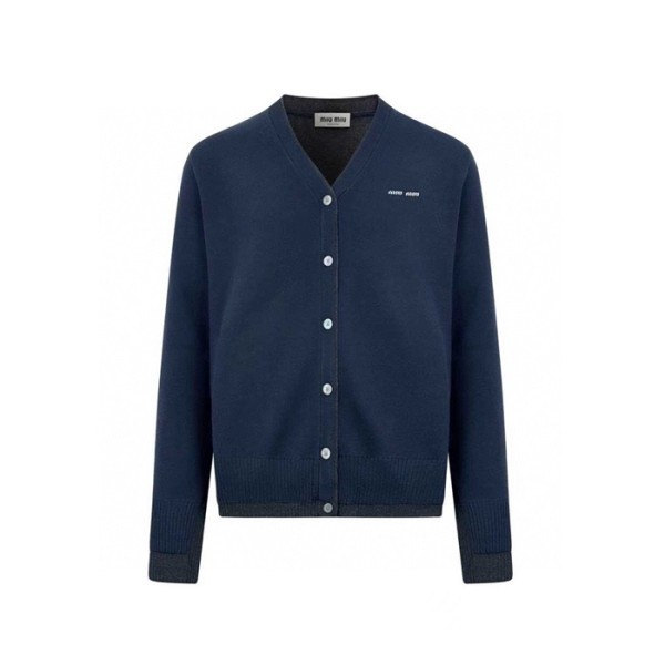 ✨미우미우 남성 브이넥 가디건 - Miumiu Mens V-neck Cardigan - mic8470x