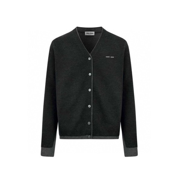 ✨미우미우 남성 브이넥 가디건 - Miumiu Mens V-neck Cardigan - mic8471x