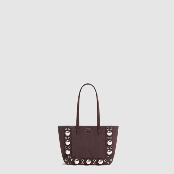 ✨발렌티노 여성 가라바니 넬코트 스웨이드 미니 쇼퍼 백 - Valentino Womens Garavani Nellcourt Suede Mini Shopper Bag - vab10655x