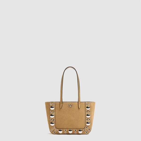 ✨발렌티노 여성 가라바니 넬코트 스웨이드 미니 쇼퍼 백 - Valentino Womens Garavani Nellcourt Suede Mini Shopper Bag - vab10656x