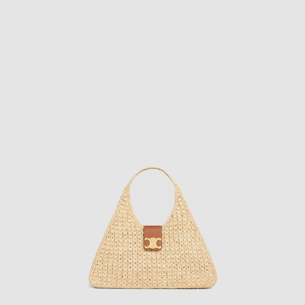 ✨입생로랑 여성 라피아 삼각백 - Saint Laurent Womens Woven Raffia Triangular bag - ysb10739x
