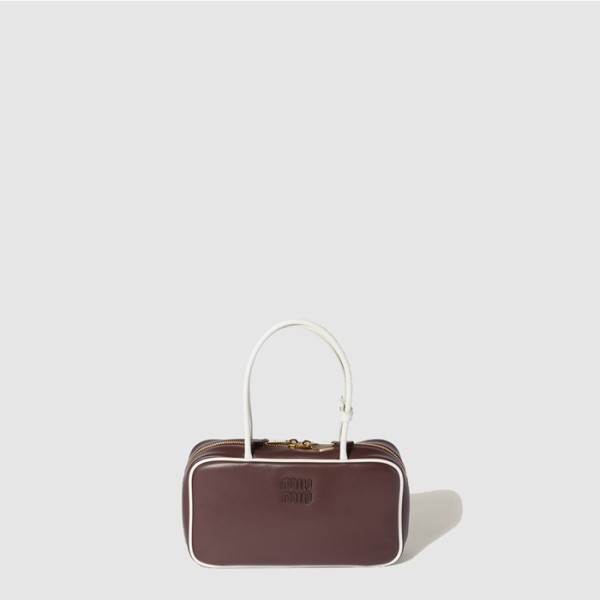 ✨미우미우 여성 가죽 보 백 - Miumiu Womens Beau Bag - mib10808x