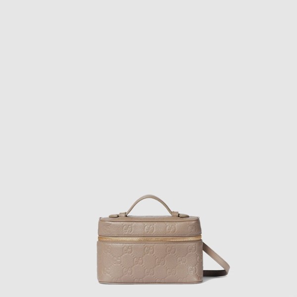 ✨구찌 여성 GG 엠블럼 수퍼 미니백 - Gucci Womens GG Emblem Super Mini Bag - gub10819x