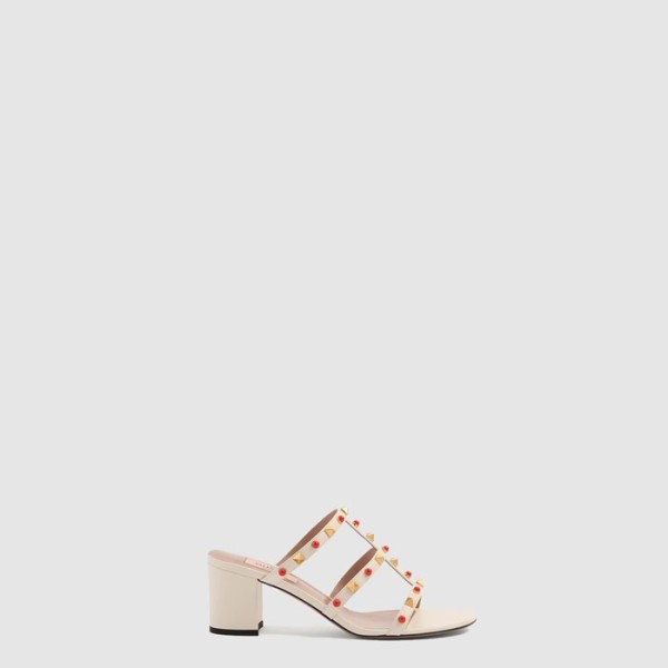 ✨발렌티노 여성 락스터드 슬라이드 샌들 - Valentino Womens Rockstud Slide Sandals- vas8464x