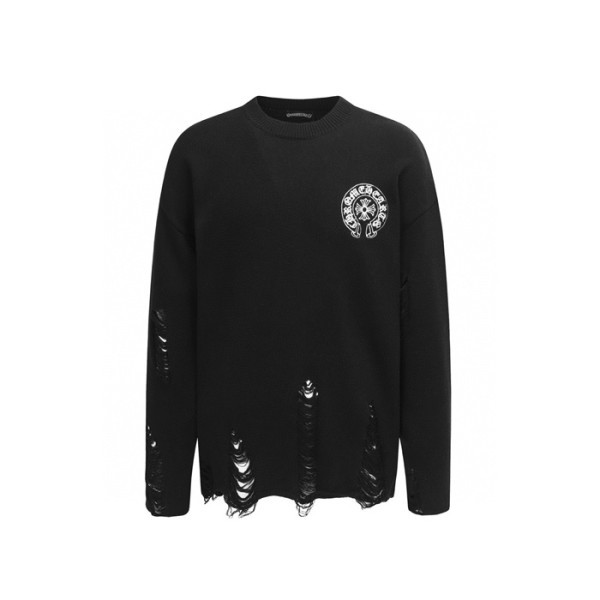 ✨크롬하츠 남성 라운드 니트웨어 - Chrom hearts Mens Round Knitwear - chc8510x