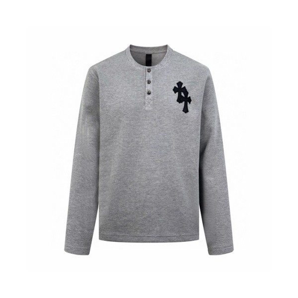 ✨크롬하츠 남성 라운드 긴팔티 - Chrome Hearts Mens Round Tshirt - chc8515x